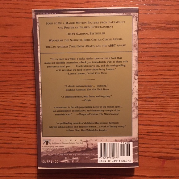 Angel’s Ashes by Frank McCourt - Picture 2 of 7